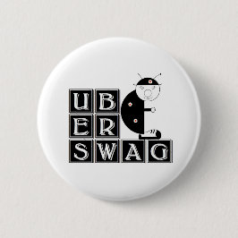 Uberswag ladybird Bernie Ronde Button 5,7 Cm