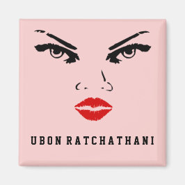 Ubon Ratchathani, Thailand Woman Magneet