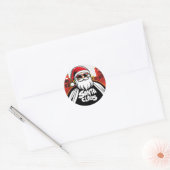 Ubran Santa 6 Ronde Sticker (Envelop)