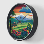 Ubud Bali Indonesië landschap klokken (Hoek)