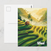 Ubud Bali Indonesië Reizen Briefkaart (Voorkant / Achterkant)