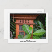 Ubud - Bali, Indonesië Reizen Feestdagenkaart (Voorkant / Achterkant)