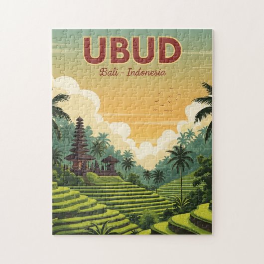 Ubud Bali Indonesië Reizen Legpuzzel (Verticaal)