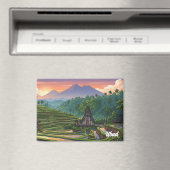 Ubud Bali Indonesië Reizen Magneet (Insitu (Vaatwasser))