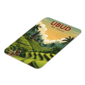 Ubud Bali Indonesië Reizen Magneet (Linkerzijde)