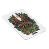 Ubud Bali Indonesië Reizen Magneet (Rechterzijde)