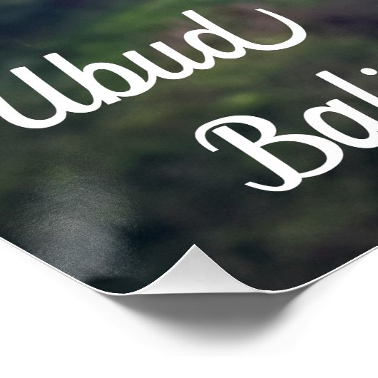 Ubud Reizen, Bali Reizen Perfect Poster (Hoek)