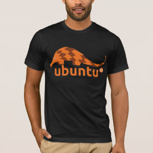 ubuntu 12,04 exact pangoline t-shirt