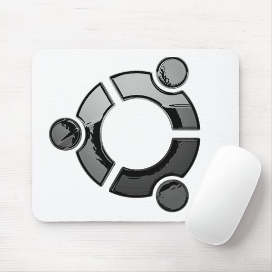 Ubuntu (chroom) muismat (Met muis)