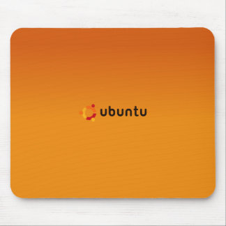Ubuntu Classic sinaasappel Muismat