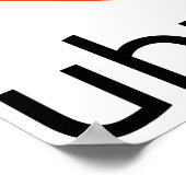 Ubuntu "hart" poster (Hoek)