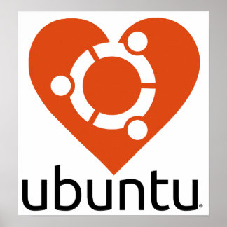 Ubuntu "hart" poster