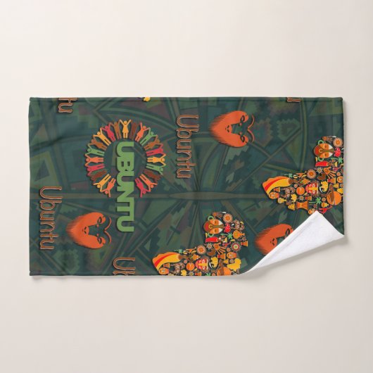 Ubuntu - Ik ben omdat we dat zijn. Bad Handdoek (Handdoek)