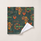 Ubuntu - Ik ben omdat wij zijn. Bad Handdoek (Wasdoekje)