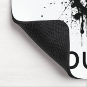 Ubuntu inkblot Mousepad Muismat (Hoek)