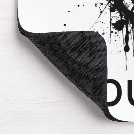 Ubuntu inkblot Mousepad Muismat (Hoek)