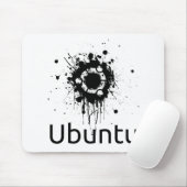 Ubuntu inkblot Mousepad Muismat (Met muis)