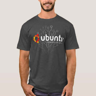 Ubuntu Linu Humaniteit tegenover anderen T-shirt
