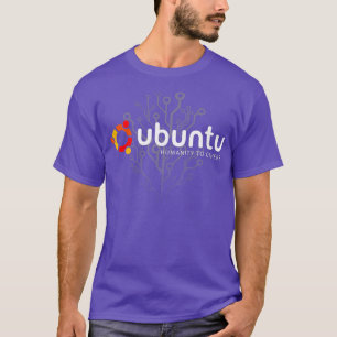 Ubuntu Linux Humanity aan anderen T-shirt