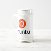 Ubuntu Linux Logo Bierpul (Voorkant links)
