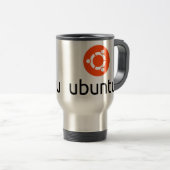 Ubuntu Linux Logo Reisbeker (Voorkant rechts)
