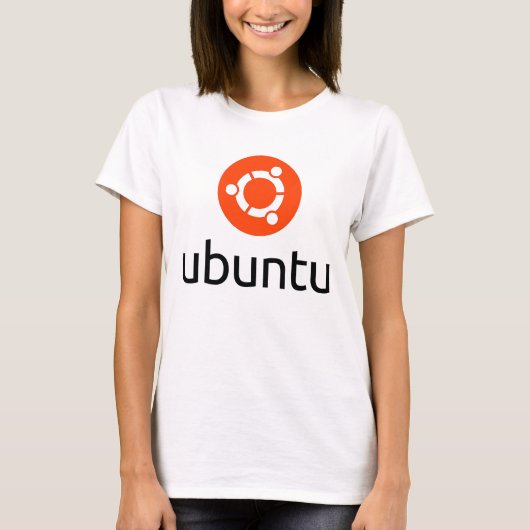 Ubuntu Linux Logo T-shirt (Voorkant)