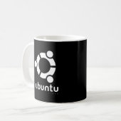 Ubuntu Linux Open Source Koffiemok (Voorkant links)