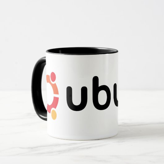 Ubuntu Linux Open Source Mok (Voorkant links)