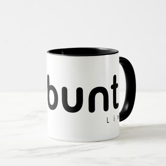 Ubuntu Linux Open Source Mok (Voorkant rechts)