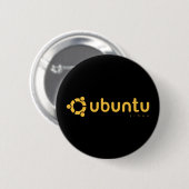 Ubuntu Linux Open Source Ronde Button 5,7 Cm (Voorkant /achterkant)