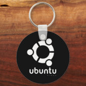 Ubuntu Linux Open Source Sleutelhanger (Voorkant)