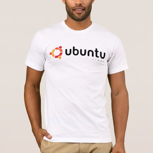Ubuntu Linux Open Source T-shirt (Voorkant)
