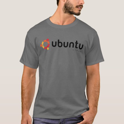 Ubuntu Linux Open Source T-shirt (Voorkant)