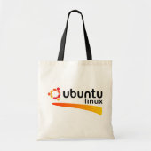Ubuntu Linux Open Source Tote Bag (Voorkant)