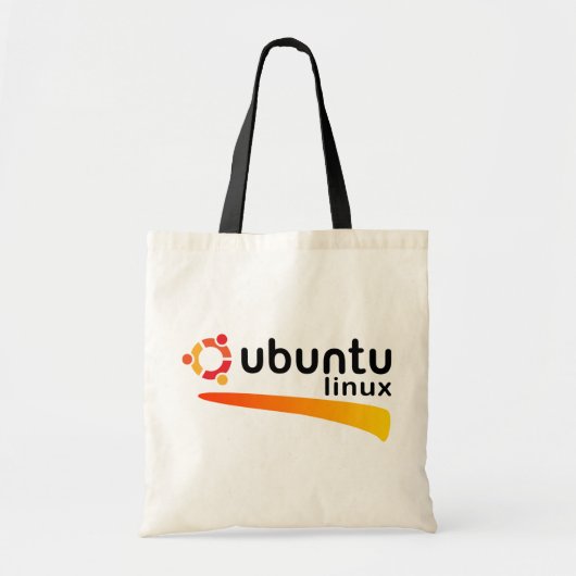 Ubuntu Linux Open Source Tote Bag (Voorkant)