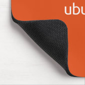 Ubuntu Linux Oranje Muismat (Hoek)