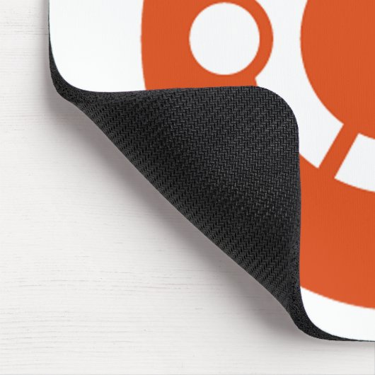 Ubuntu Linux Tshirt Kode ub05 Muismat (Hoek)