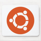 Ubuntu Linux Tshirt Kode ub05 Muismat (Voorkant)