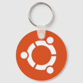 Ubuntu Linux Tshirt Kode ub05 Sleutelhanger (Voorkant)