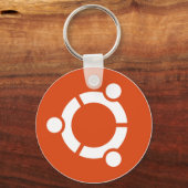 Ubuntu Linux Tshirt Kode ub05 Sleutelhanger (Voorkant)