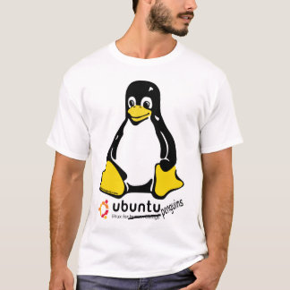 ubuntu-Linux voor pinguïns T-shirt