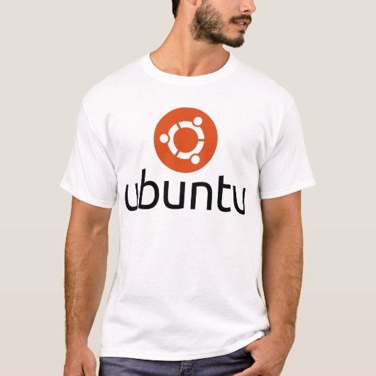 Ubuntu logo t-shirt (Voorkant)