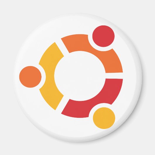 Ubuntu-magneet Magneet (Voorkant)