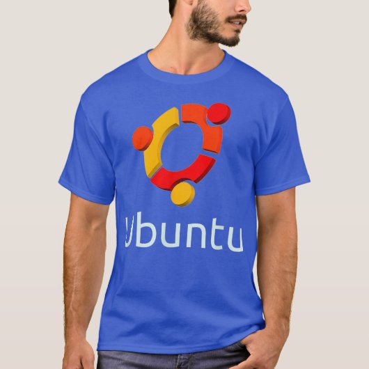 Ubuntu Os  Linu Tu Penguin Tee T-shirt (Voorkant)