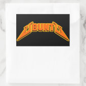 Ubuntu Rock Parodie Logo Sticker (Tas)