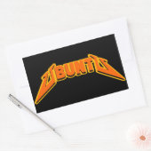 Ubuntu Rock Parodie Logo Sticker (Envelop)