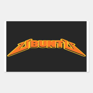 Ubuntu Rock Parodie Logo Sticker