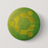 Ubuntu Ronde Button 5,7 Cm (Voorkant)