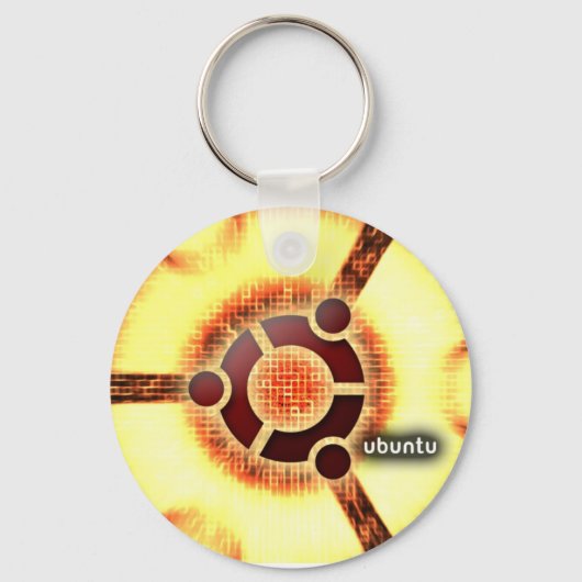 Ubuntu Sleutelhanger (Voorkant)