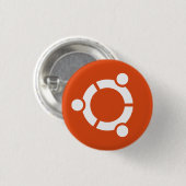Ubuntu-toets Ronde Button 3,2 Cm (Voorkant /achterkant)